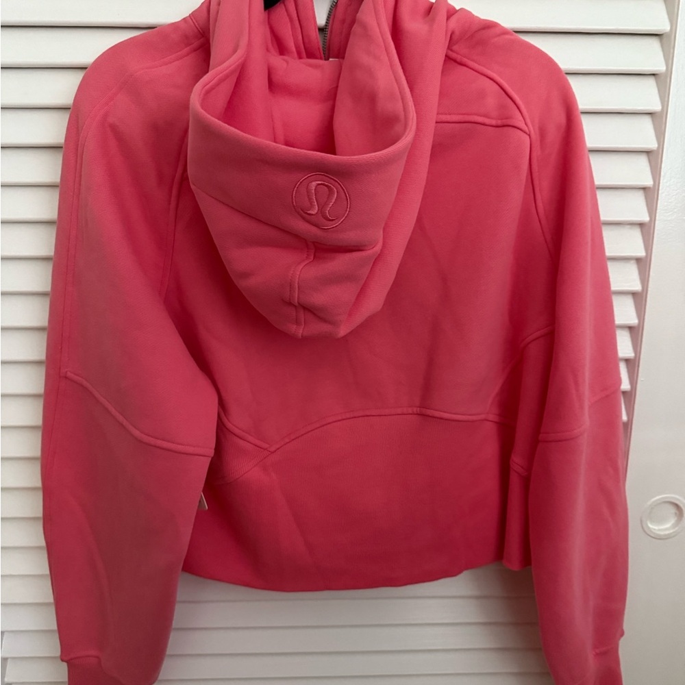 Lululemon Scuba Oversized Full Zip Hoodie 
Size: M/L
NWT
color: Sakura Pink